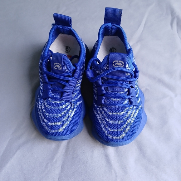 Ecko Unlimited Kids Blue Running Lace up Shoes Size 6 - Picture 1 of 6
